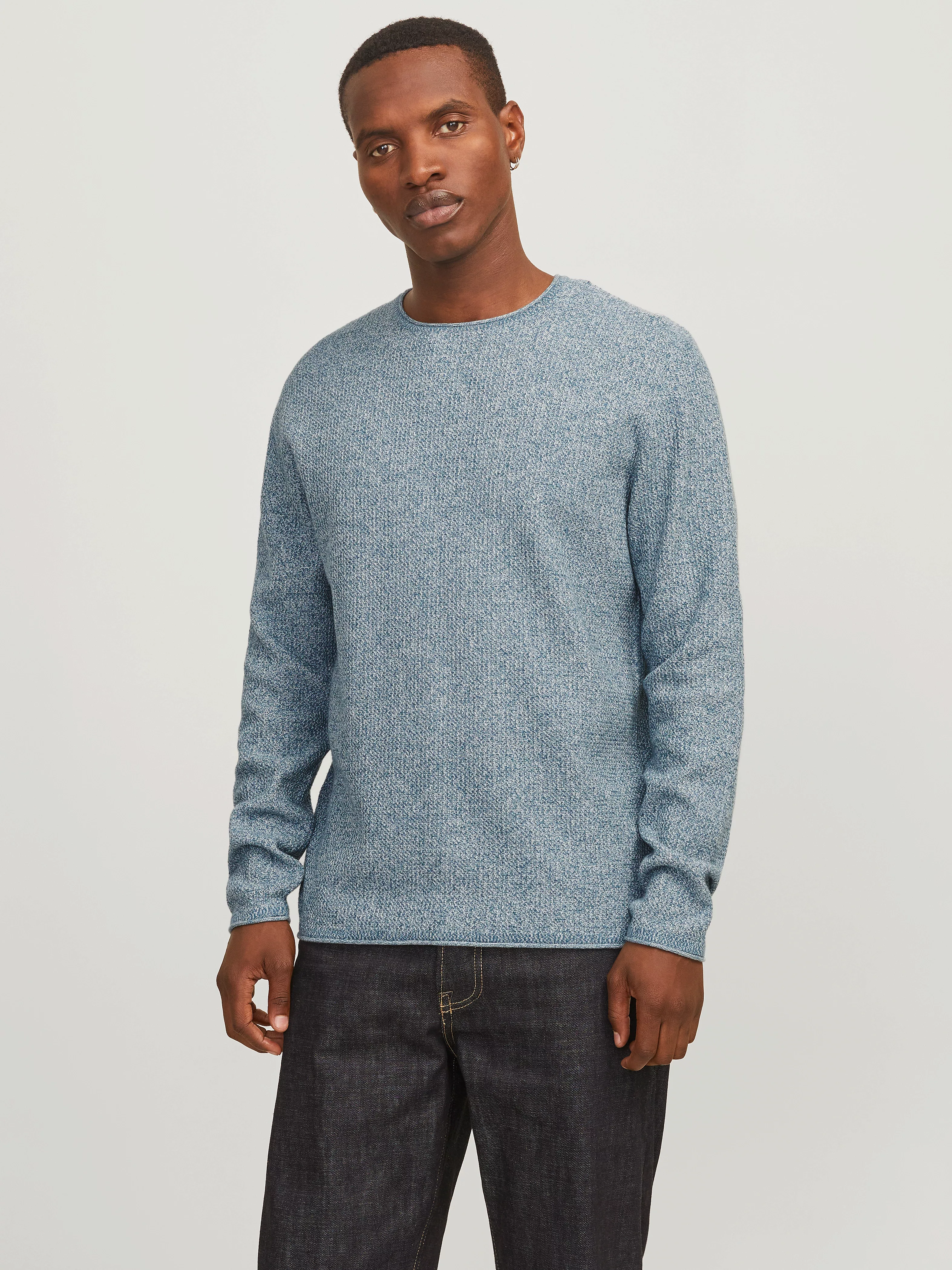 Jack & Jones Rundhalspullover "JJECOOPER KNIT CREW NECK NOOS", in Strick Op günstig online kaufen