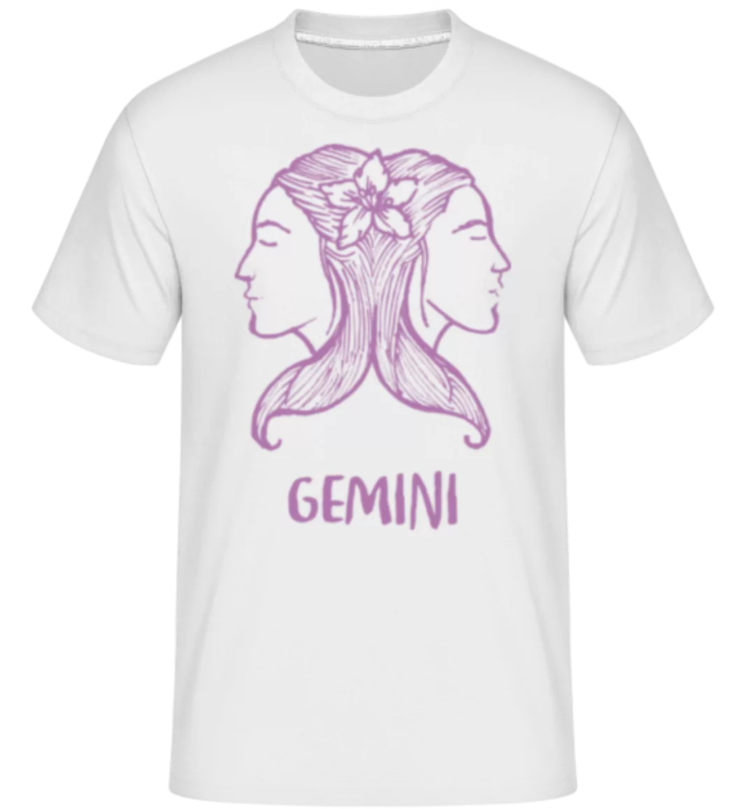 Scribble Style Zodiac Sign Gemini · Shirtinator Männer T-Shirt günstig online kaufen