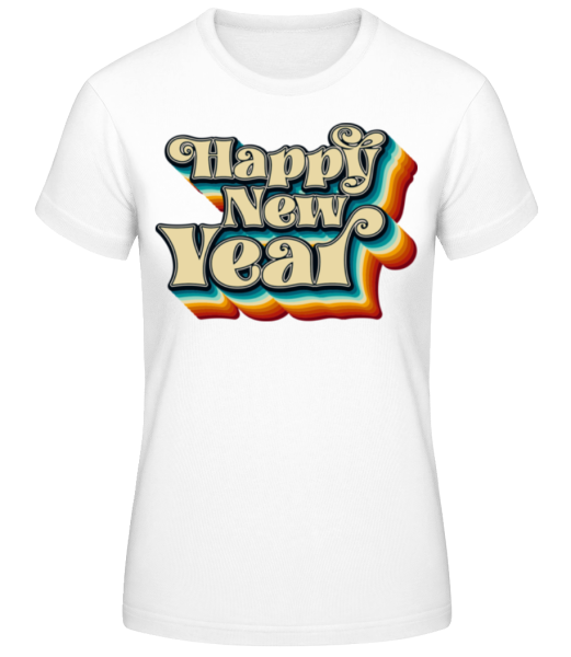 Happy New Year · Frauen Basic T-Shirt günstig online kaufen