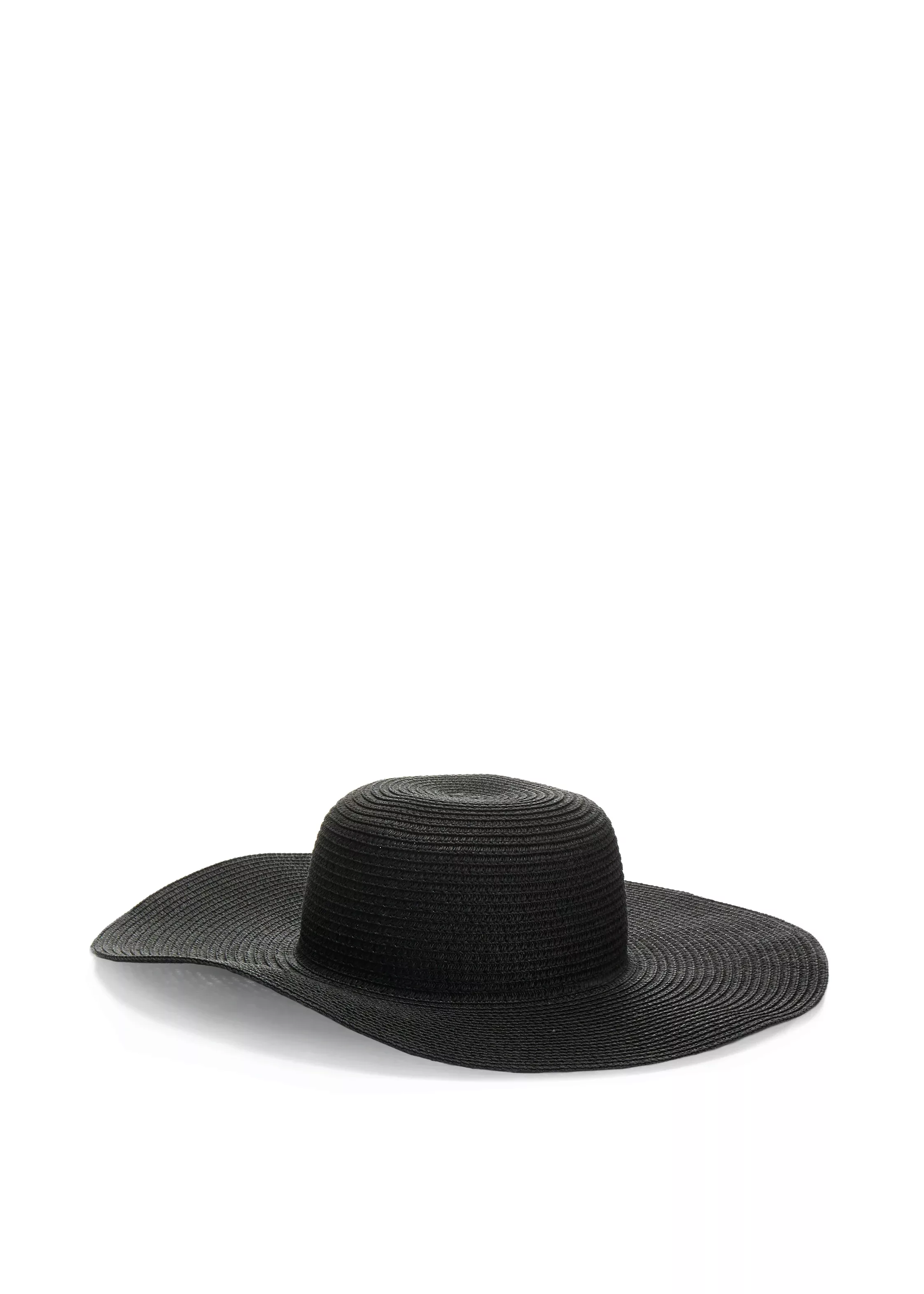 LASCANA Strohhut, Hut mit breiter Krempe, Sommerhut, Kopfbedeckung VEGAN günstig online kaufen