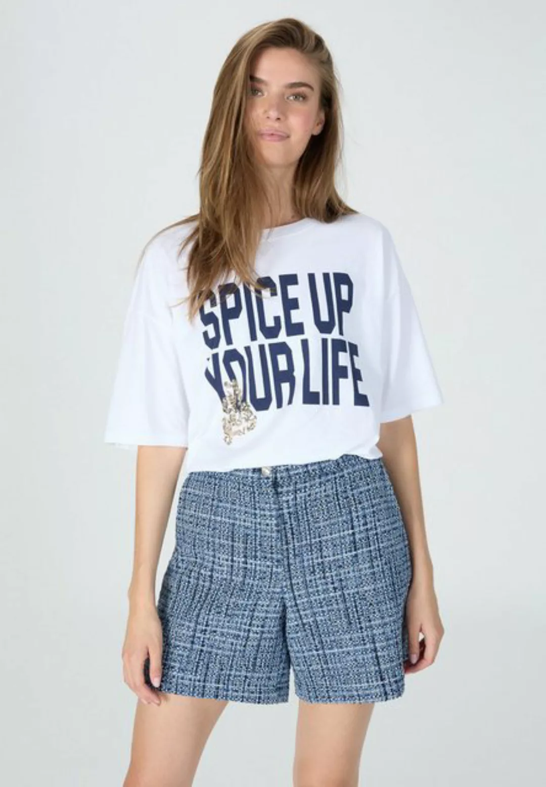 MARC AUREL T-Shirt mit "Spice up your life" Print günstig online kaufen