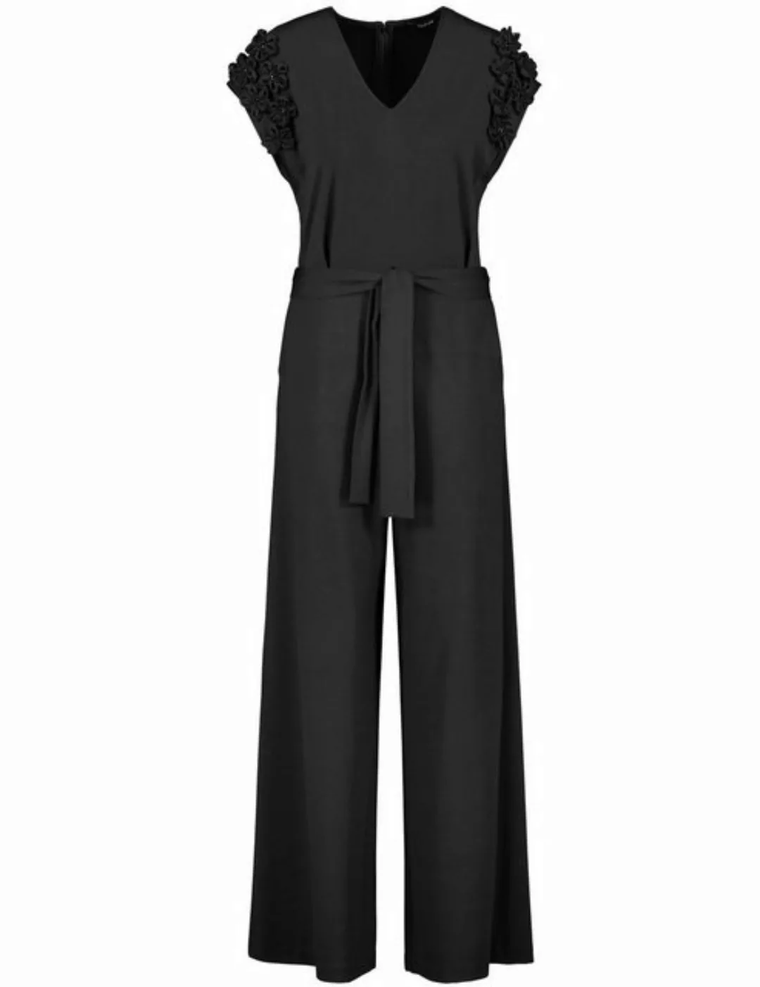 Taifun Maxikleid Eleganter Jumpsuit mit Chiffon-Blumen günstig online kaufen