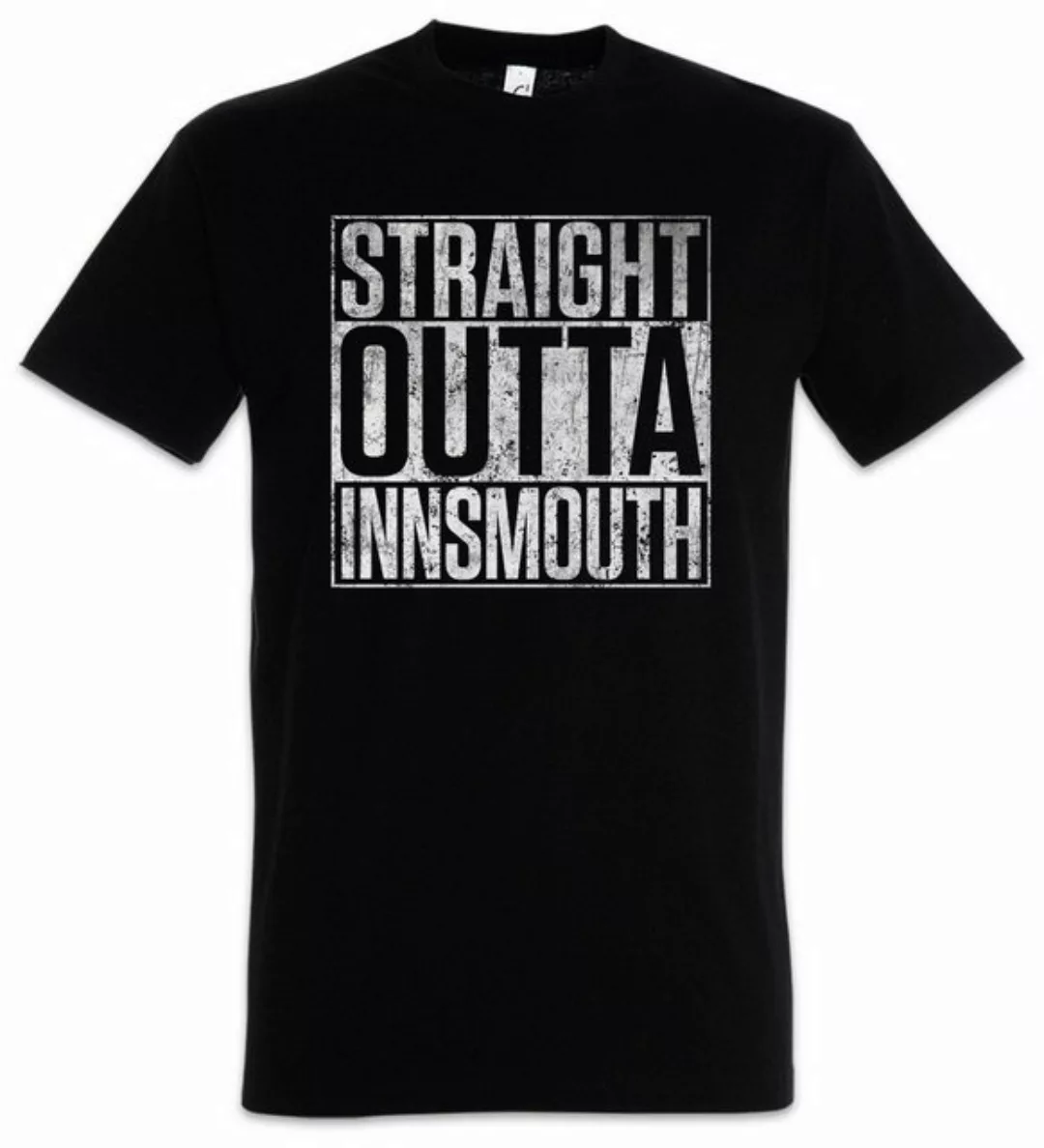 Urban Backwoods Print-Shirt Straight Outta Innsmouth Herren T-Shirt City Wa günstig online kaufen