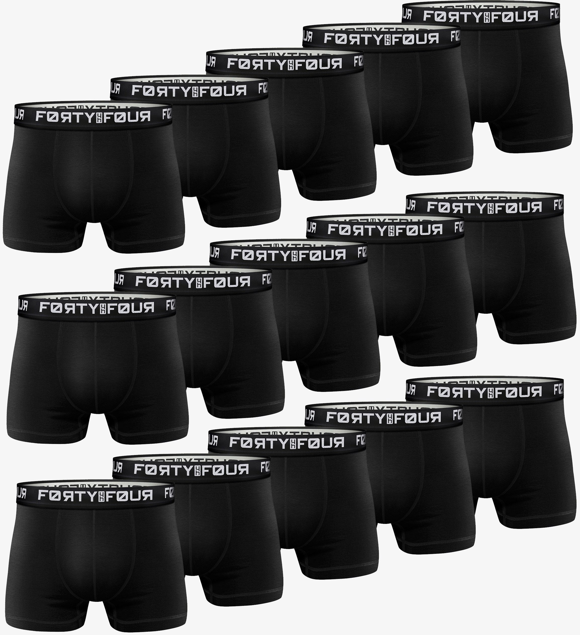 FortyFour Boxershorts Herren Männer Unterhosen Baumwolle günstig online kaufen