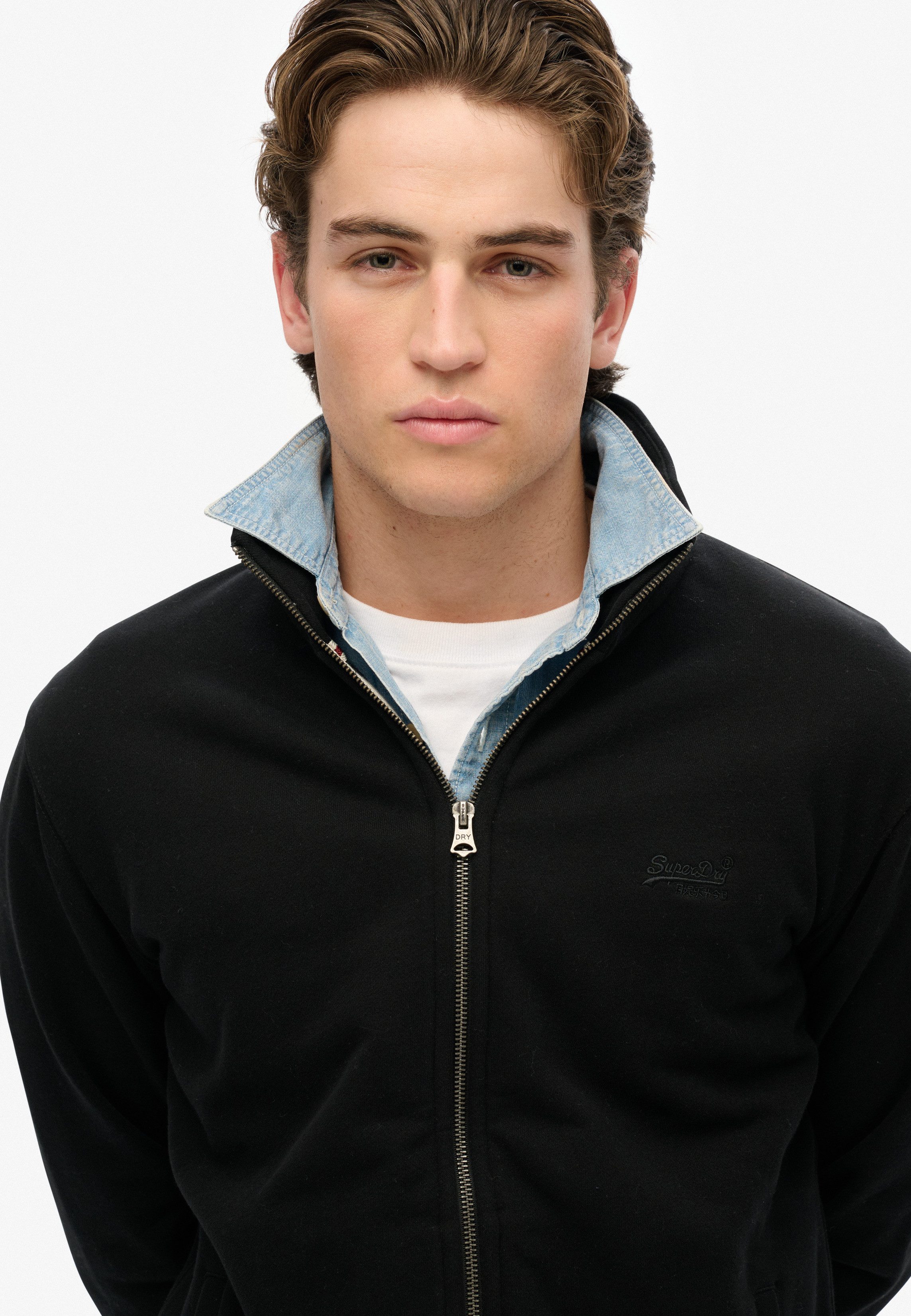 Superdry Sweatshirt ESSENTIAL LOGO TRACK TOP günstig online kaufen