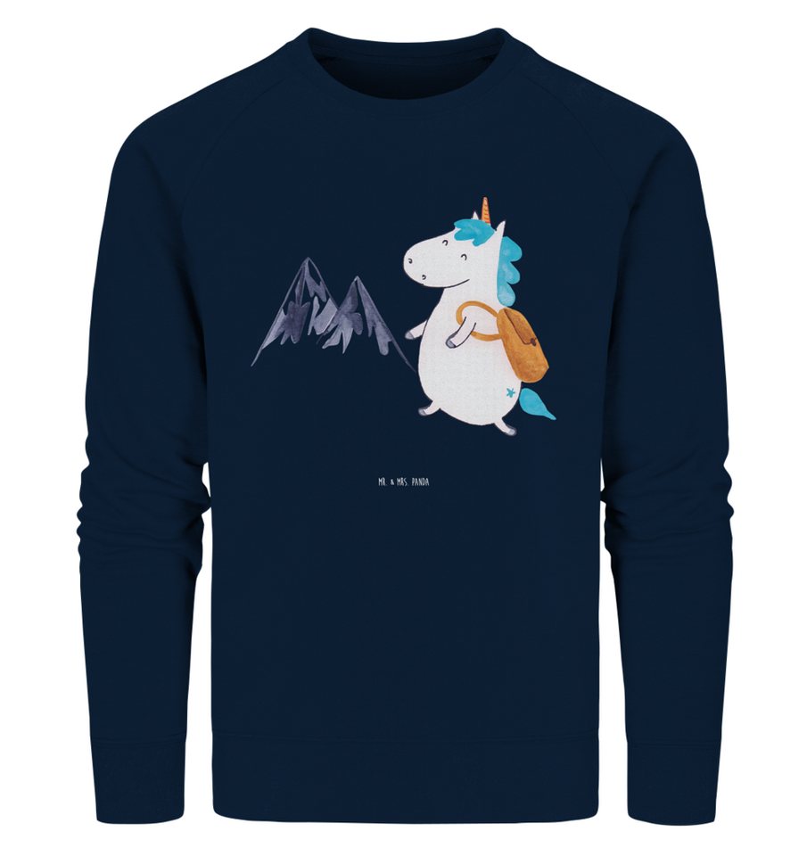 Mr. & Mrs. Panda Longpullover Größe L Einhorn Bergsteiger - French Navy - G günstig online kaufen