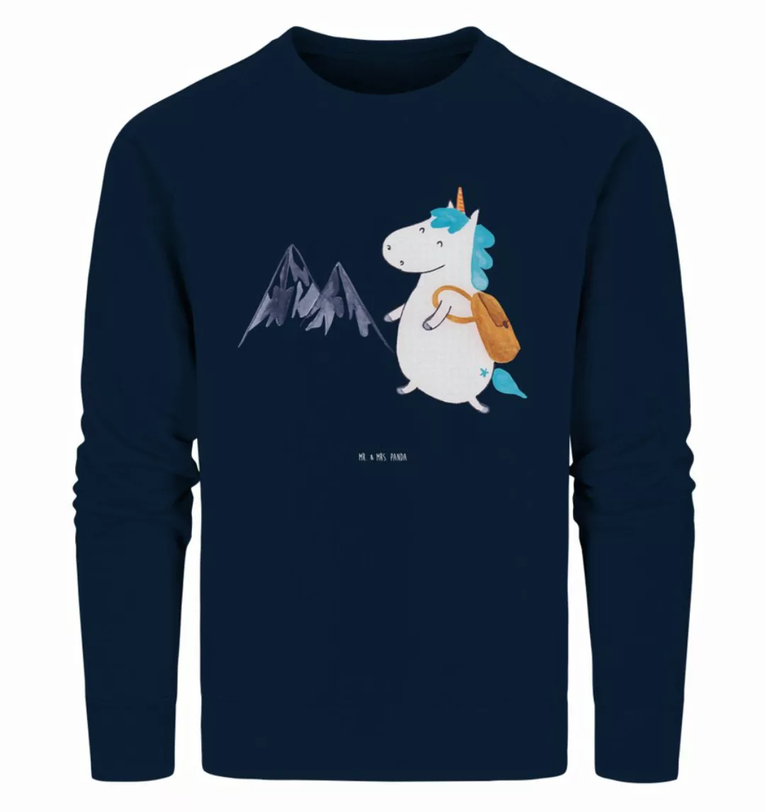 Mr. & Mrs. Panda Longpullover Größe M Einhorn Bergsteiger - French Navy - G günstig online kaufen