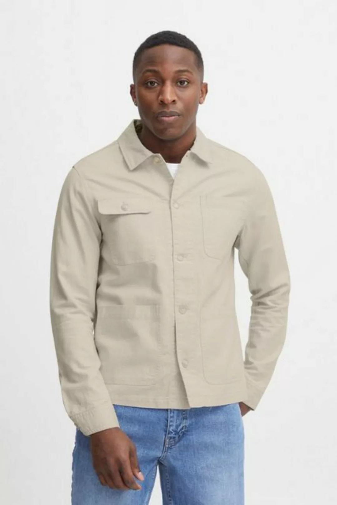 Casual Friday Fieldjacket CFJerslev 0050 linen mix jacket - 20504561 Fieldj günstig online kaufen