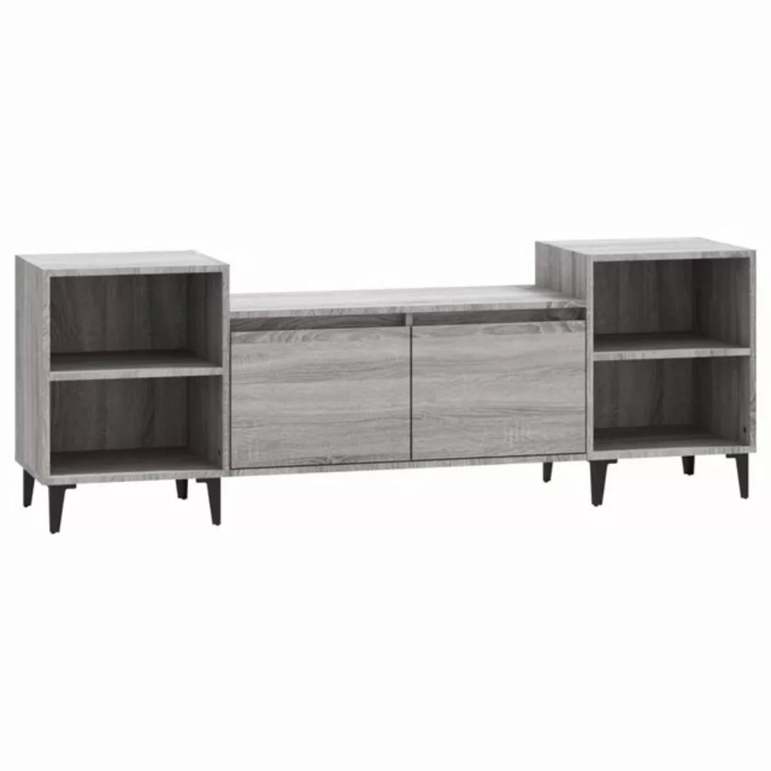 vidaXL TV-Schrank TV-Schrank Grau Sonoma 160x35x55 cm Spanplatte günstig online kaufen