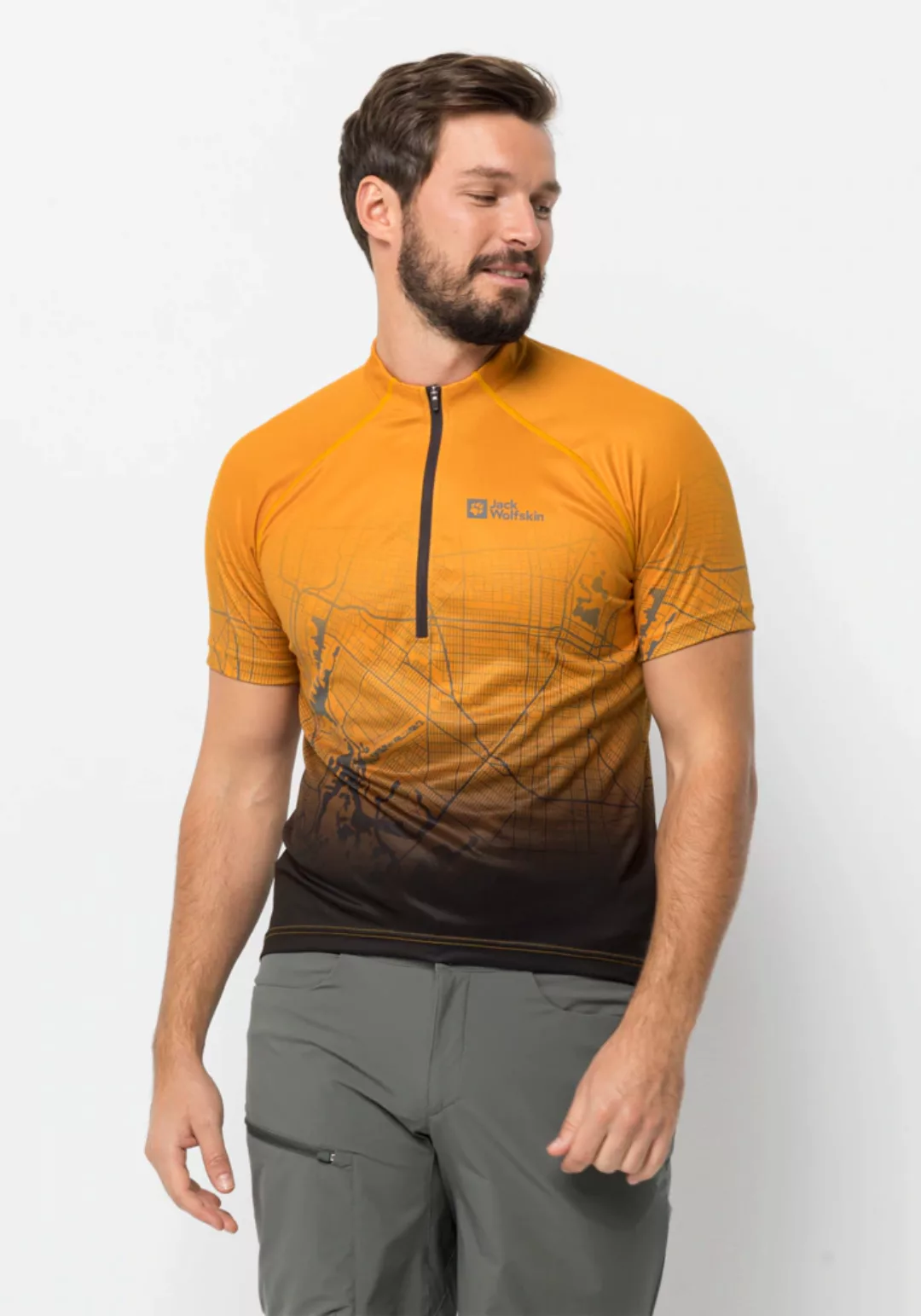 Jack Wolfskin T-Shirt "MOROBBIA HZ PRINT T M" günstig online kaufen