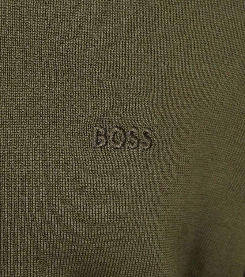 BOSS Pull Botto Wool Oliv Grün - Größe L günstig online kaufen