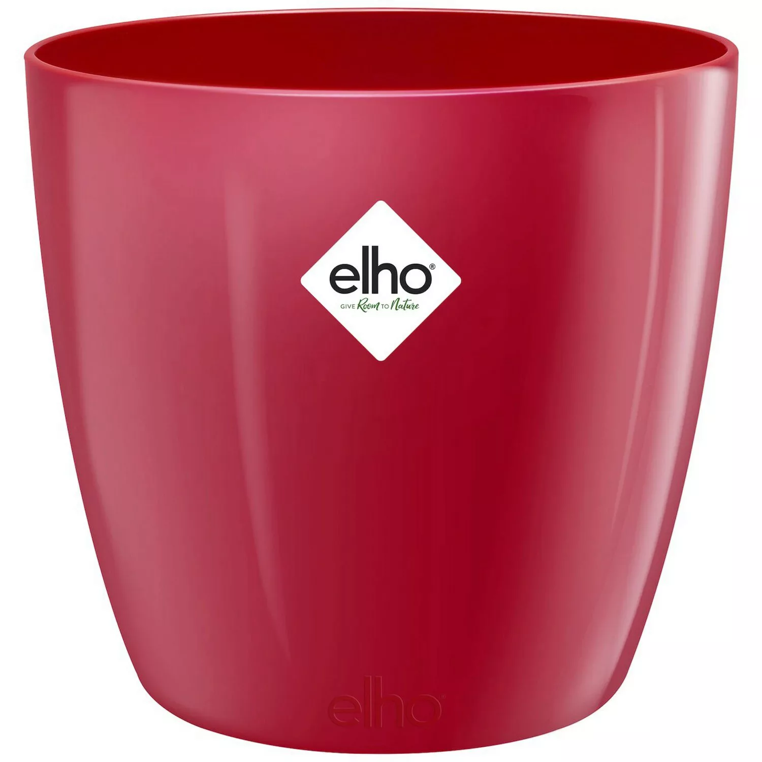 Elho Blumentopf Brussels Diamond Rund 14 cm Lovely Rot günstig online kaufen