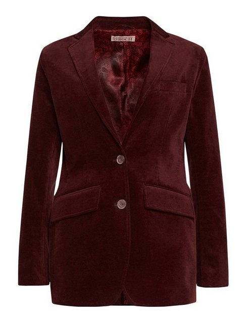 Brigitte von Boch Kurzblazer Lennon Samt-Blazer burgund günstig online kaufen