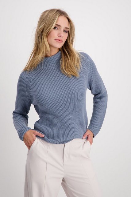 Monari Kapuzenpullover Pullover, smokey blue günstig online kaufen