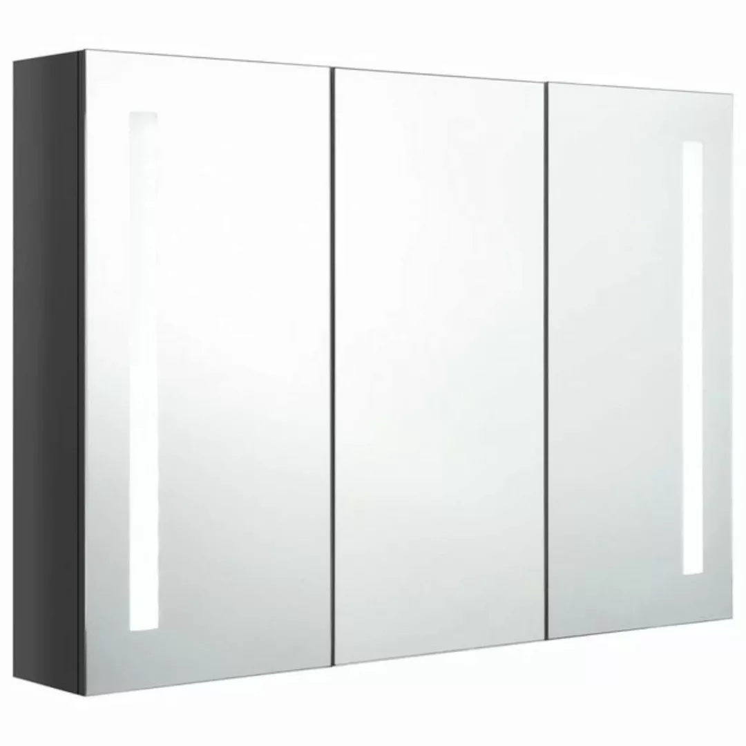 vidaXL Spiegelschrank Badspiegel LED Spiegelschrank fürs Bad 89x14x62 cm Gl günstig online kaufen