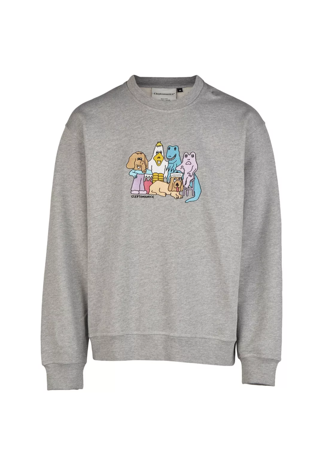 Cleptomanicx Sweatshirt "The Gang", mit lockerem Schnitt günstig online kaufen