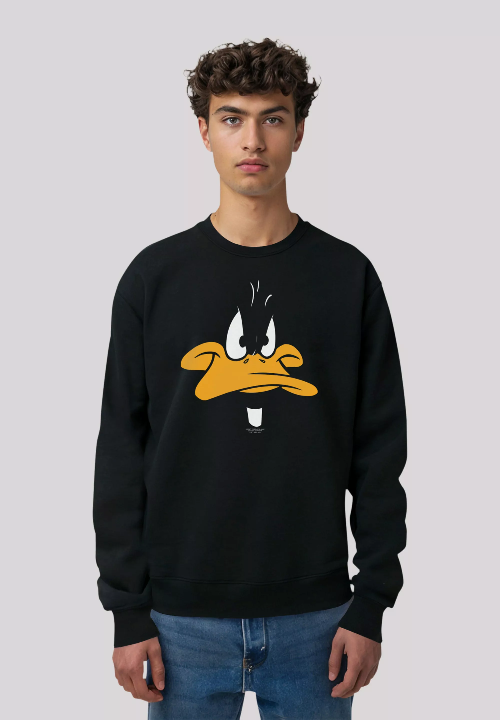 F4NT4STIC Sweatshirt "Daffy Duck Loones Tunes Big Face", Premium Qualität günstig online kaufen