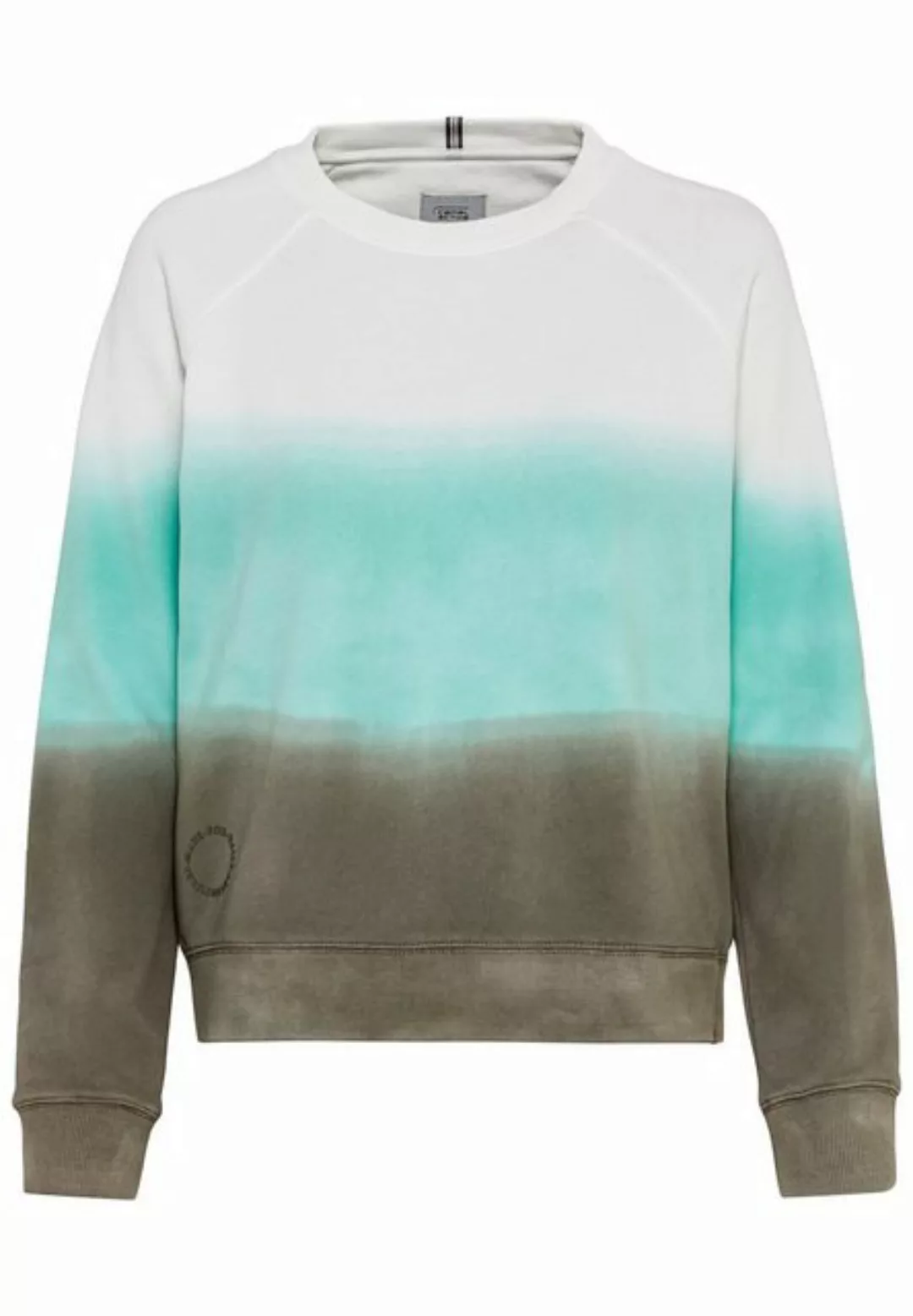 camel active Sweatshirt mit Dip-Dye-Effekt günstig online kaufen