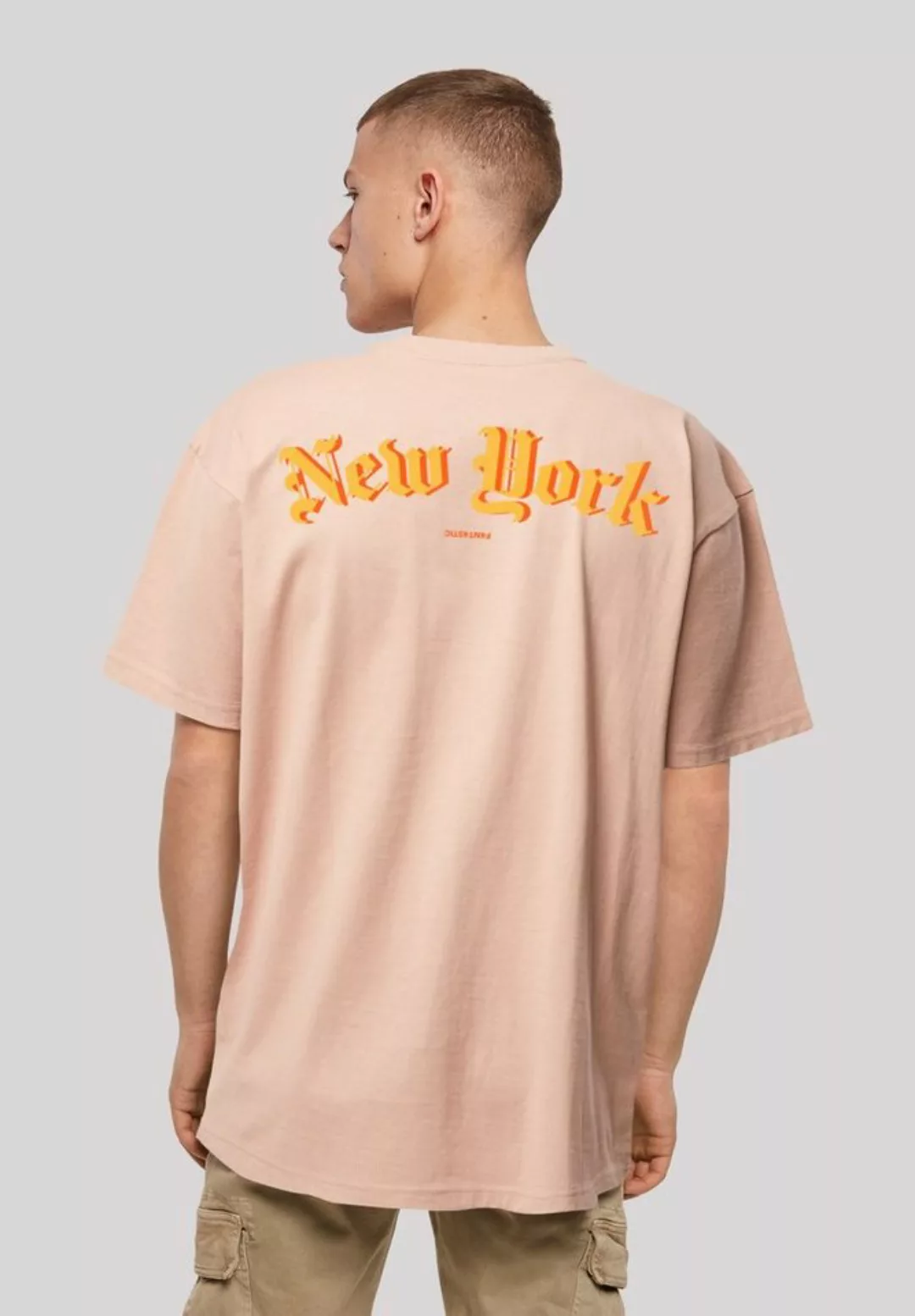 F4NT4STIC T-Shirt "New York Orange OVERSIZE TEE", Print günstig online kaufen