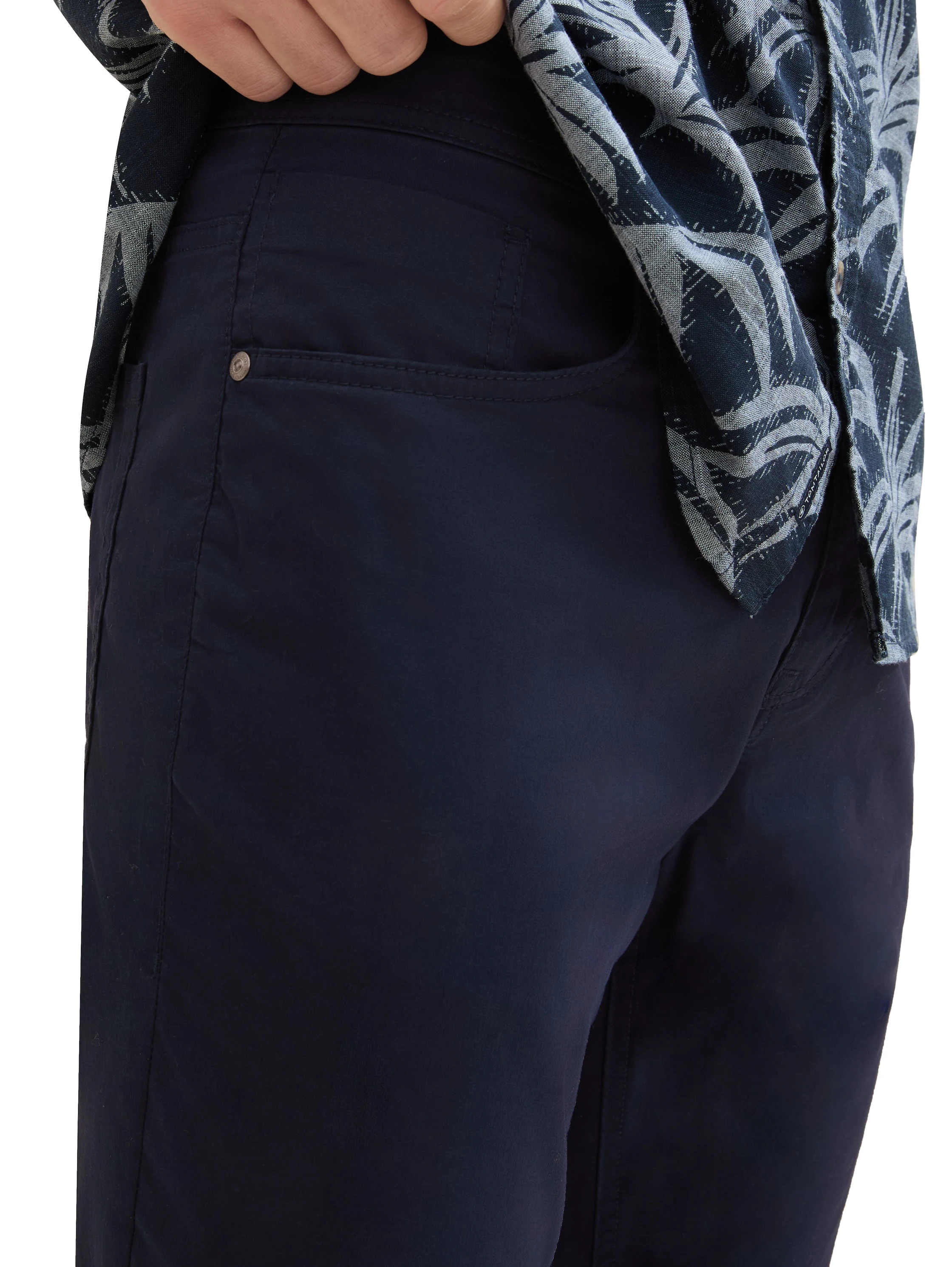 TOM TAILOR 5-Pocket-Hose mit Marken-Badge auf der Rückseite günstig online kaufen