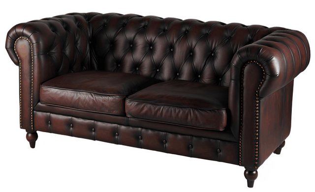 Xlmoebel Sofa Zweisitzer Chesterfield-Sofa Set - Design Polstermöbel Luxus- günstig online kaufen