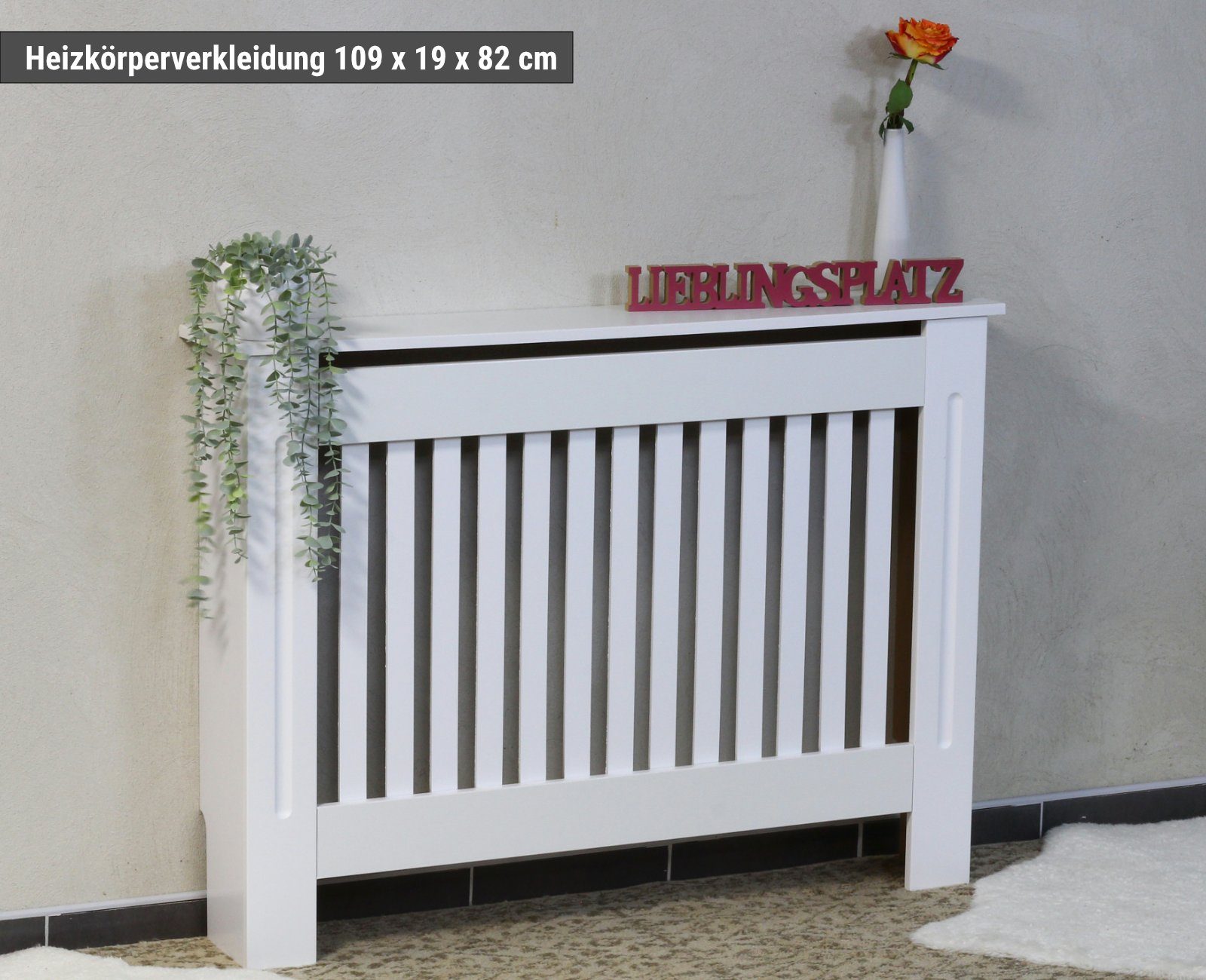 HAGO Heizkörperthermostat Heizungsverkleidung Heizkörperabdeckung Abdeckung günstig online kaufen