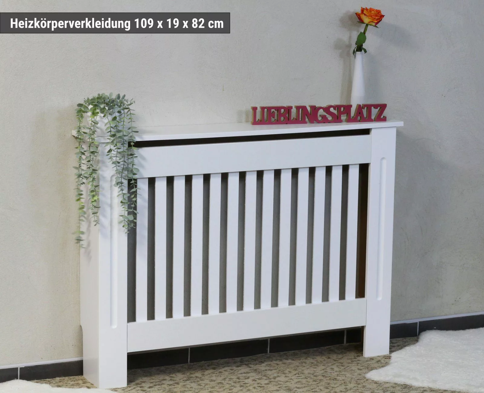 HAGO Heizkörperthermostat Heizungsverkleidung Heizkörperabdeckung Abdeckung günstig online kaufen