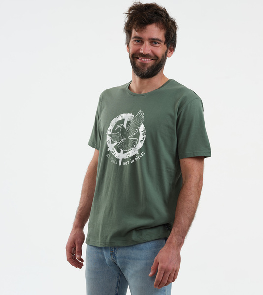 T-shirt At Peace Aus Bio-baumwolle günstig online kaufen