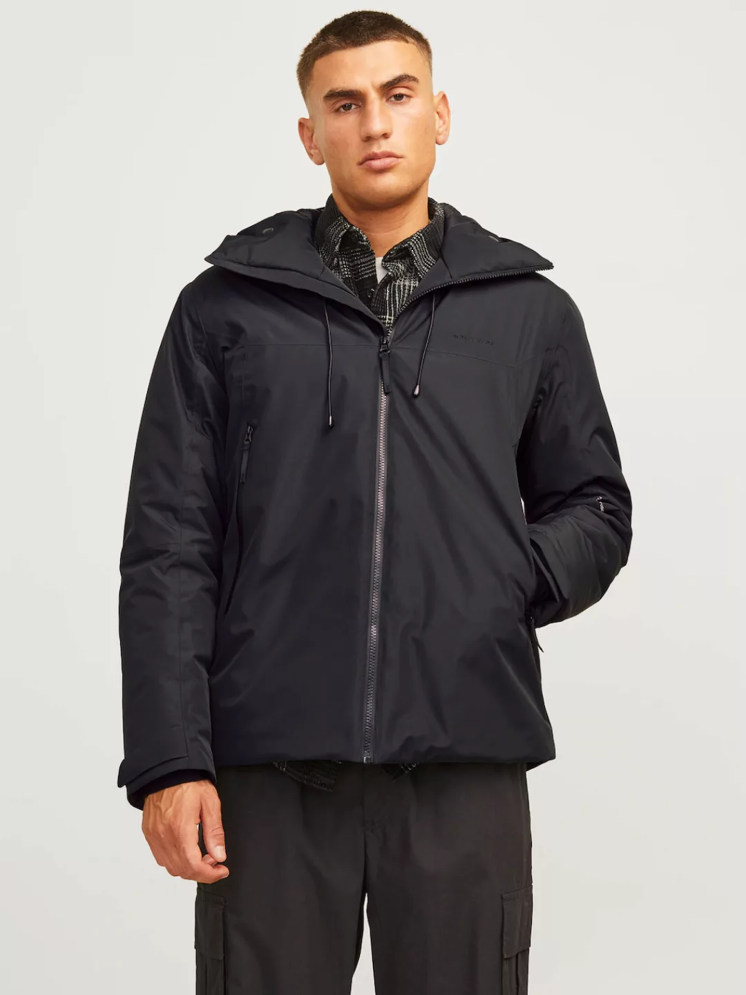 Jack & Jones Outdoorjacke "JCOSUMMIT PADDED SHELL JACKET SN", mit Kapuze günstig online kaufen