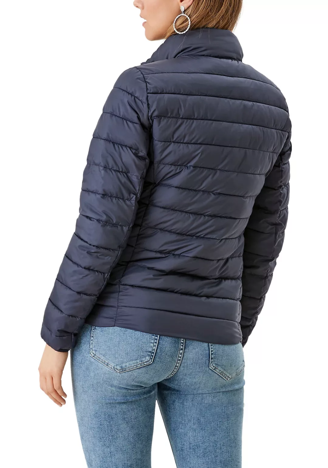 s.Oliver Steppjacke (1, 1-St) leichte Jacke mit Steppung und Stehkragen günstig online kaufen