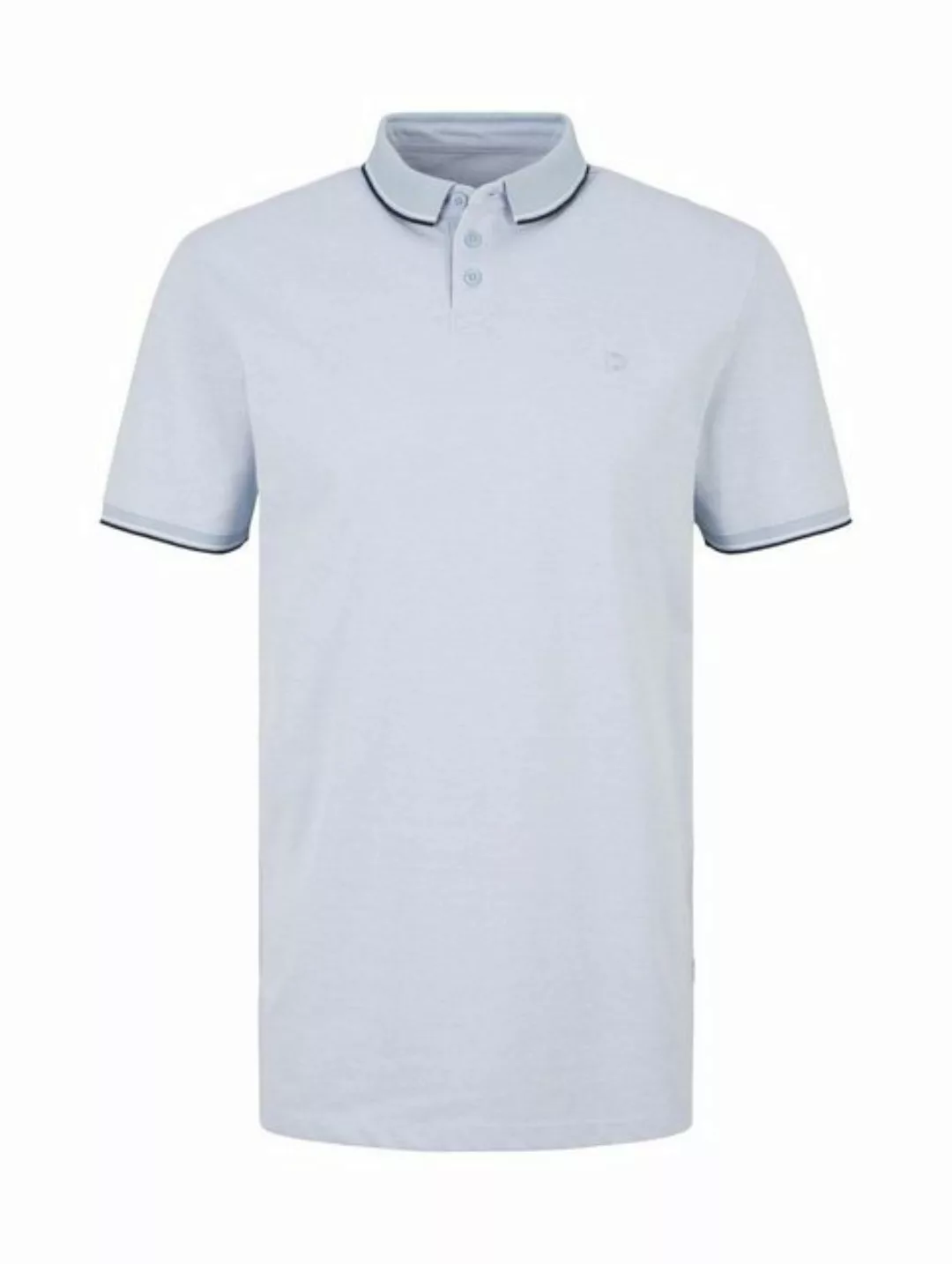 Tom Tailor Denim Herren Poloshirt RIB DETAIL - Regular Fit günstig online kaufen