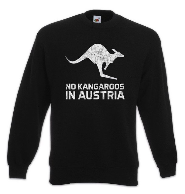 Urban Backwoods Sweatshirt No Kangaroos In Austria Sweatshirt Englischlehre günstig online kaufen