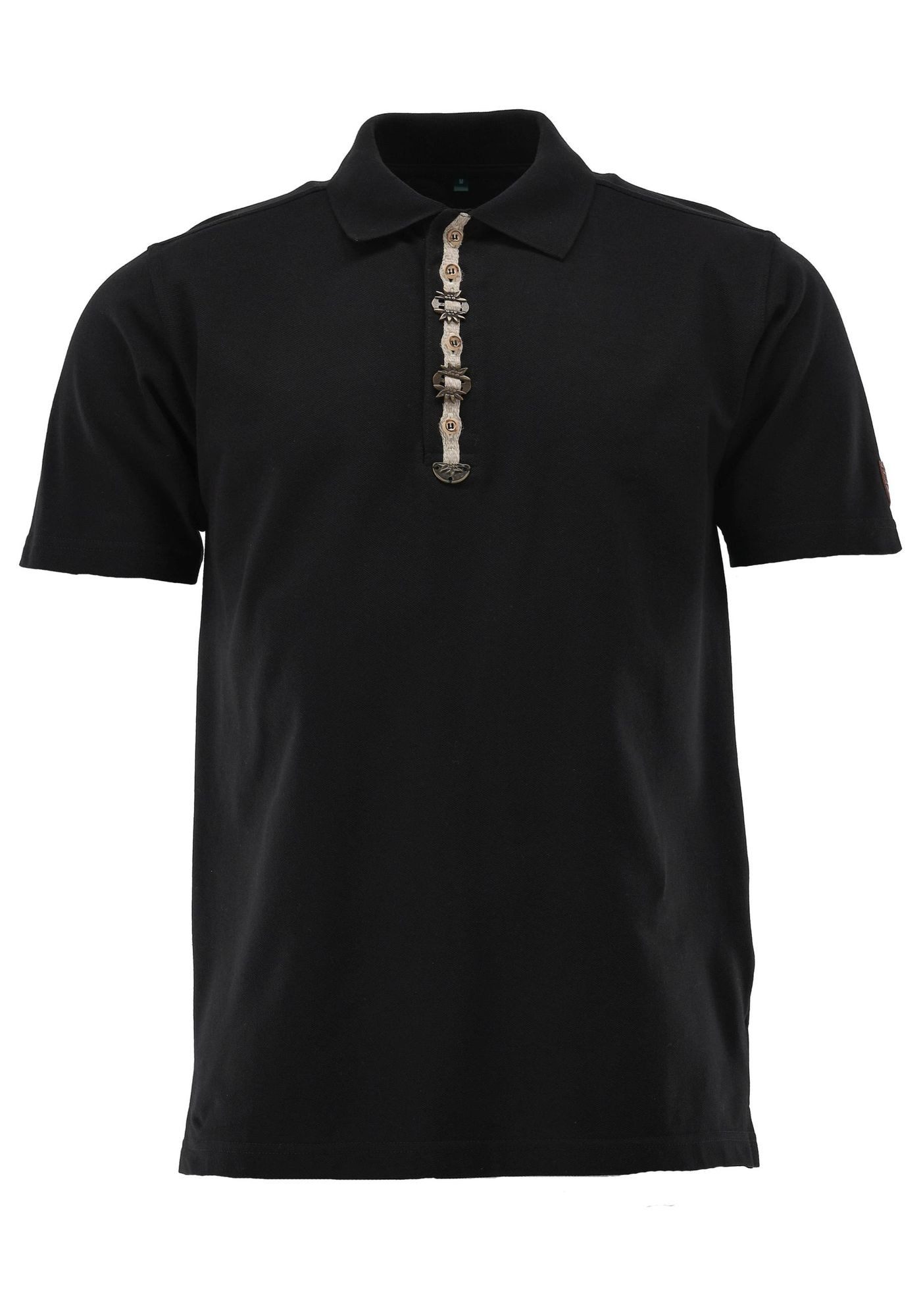 OS Trachten Poloshirt Tivaros Regular Fit günstig online kaufen