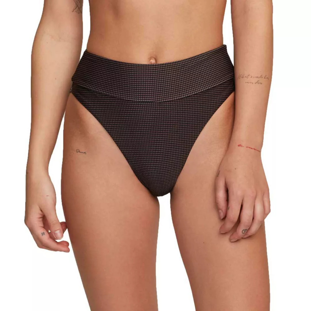 Rvca Ventura Bikinihose Mit Hohem Bund S Black günstig online kaufen