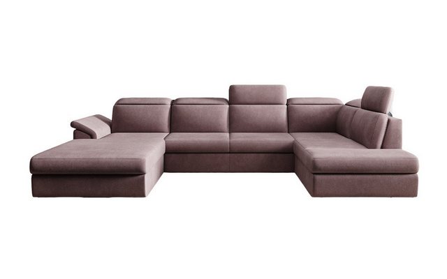 Luxusbetten24 Schlafsofa Designer Sofa Emiliano, mit Schlaf- und Klappfunkt günstig online kaufen