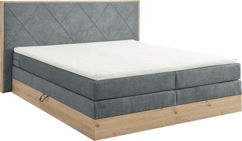 ED EXCITING DESIGN Boxspringbett "Bellevue", inkl. Bettkasten, wahlweise mi günstig online kaufen