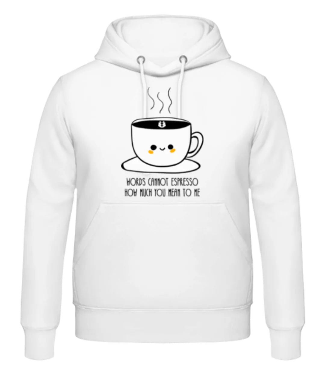 Words Connot Espresso · Männer Hoodie günstig online kaufen