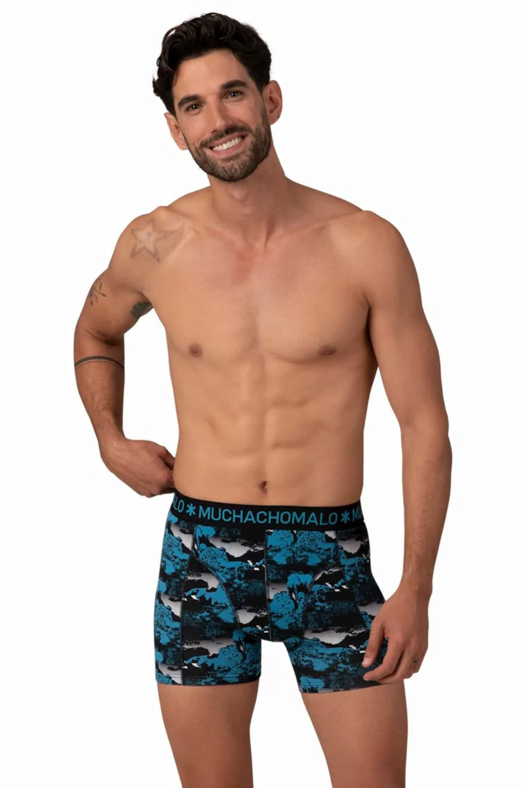 Muchachomalo Boxershorts 3er-Pack Africa - Größe L günstig online kaufen