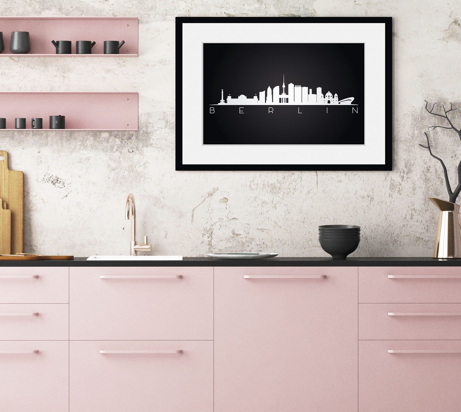 queence Bild "Berlin Skyline", Städte-Stadt-Deutschland-Berlin-Gebäude, (1 günstig online kaufen