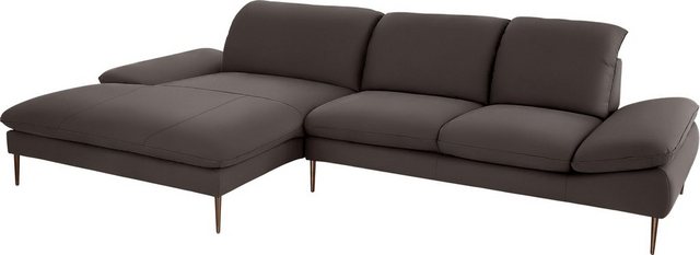 W.SCHILLIG Ecksofa enjoy&MORE, Sitztiefenverstellung, Füße bronze pulverbes günstig online kaufen