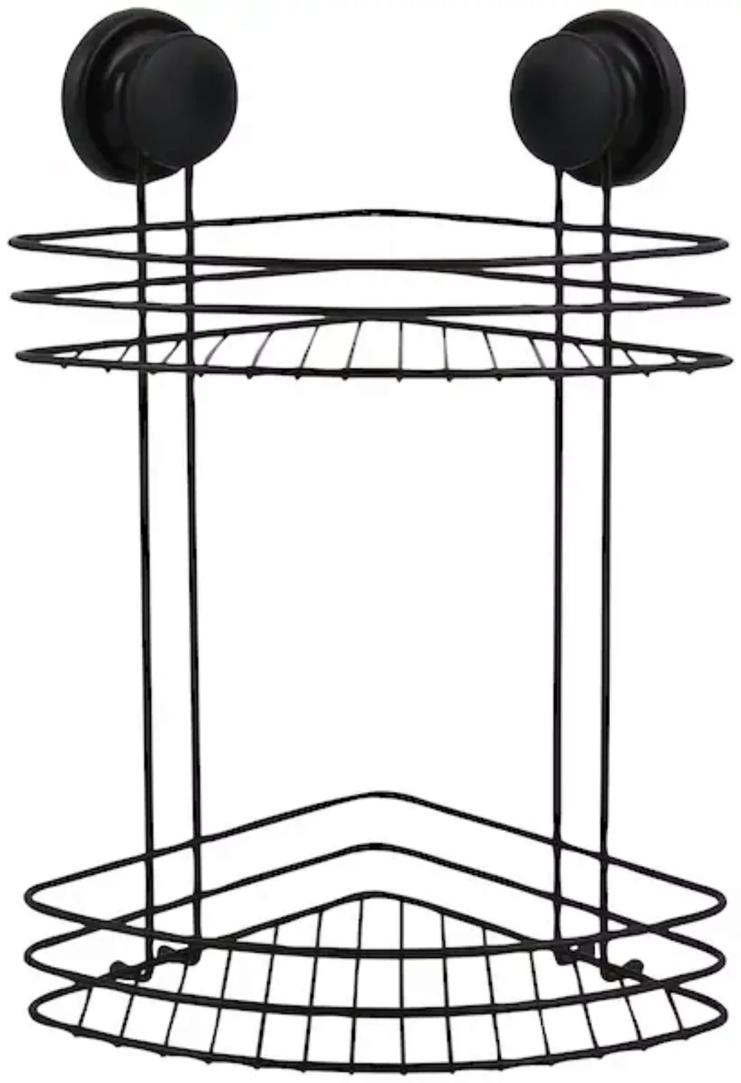 MSV Duschregal "Mega Saugnapf", BxTxH: 22x22x40 cm, Montage ohne Bohren günstig online kaufen