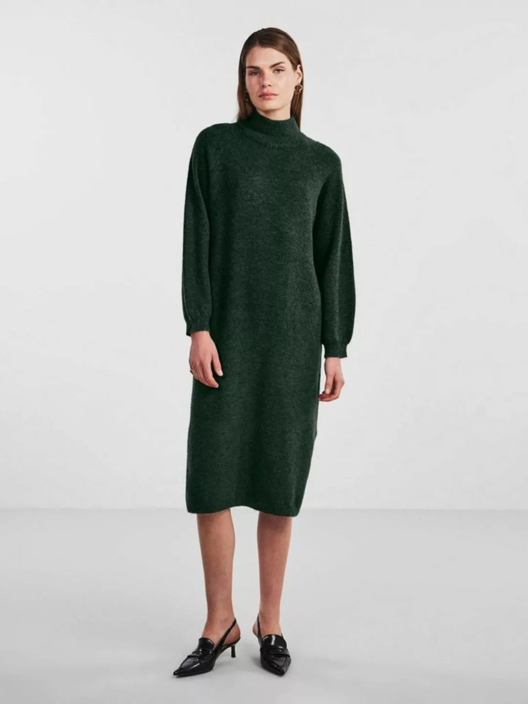 Y.A.S Strickkleid YASBALIS LS FUNNEL KNIT DRESS S. NOOS günstig online kaufen