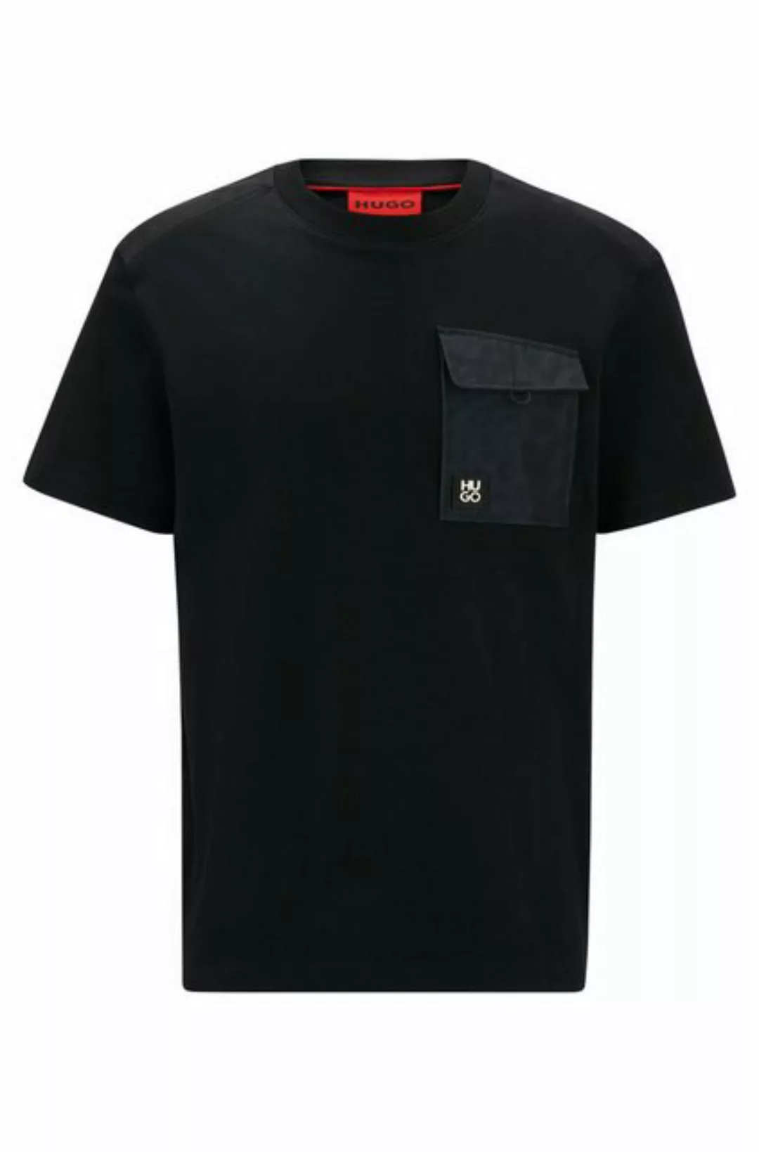 HUGO T-Shirt Dabieno 10261766 01, Black günstig online kaufen