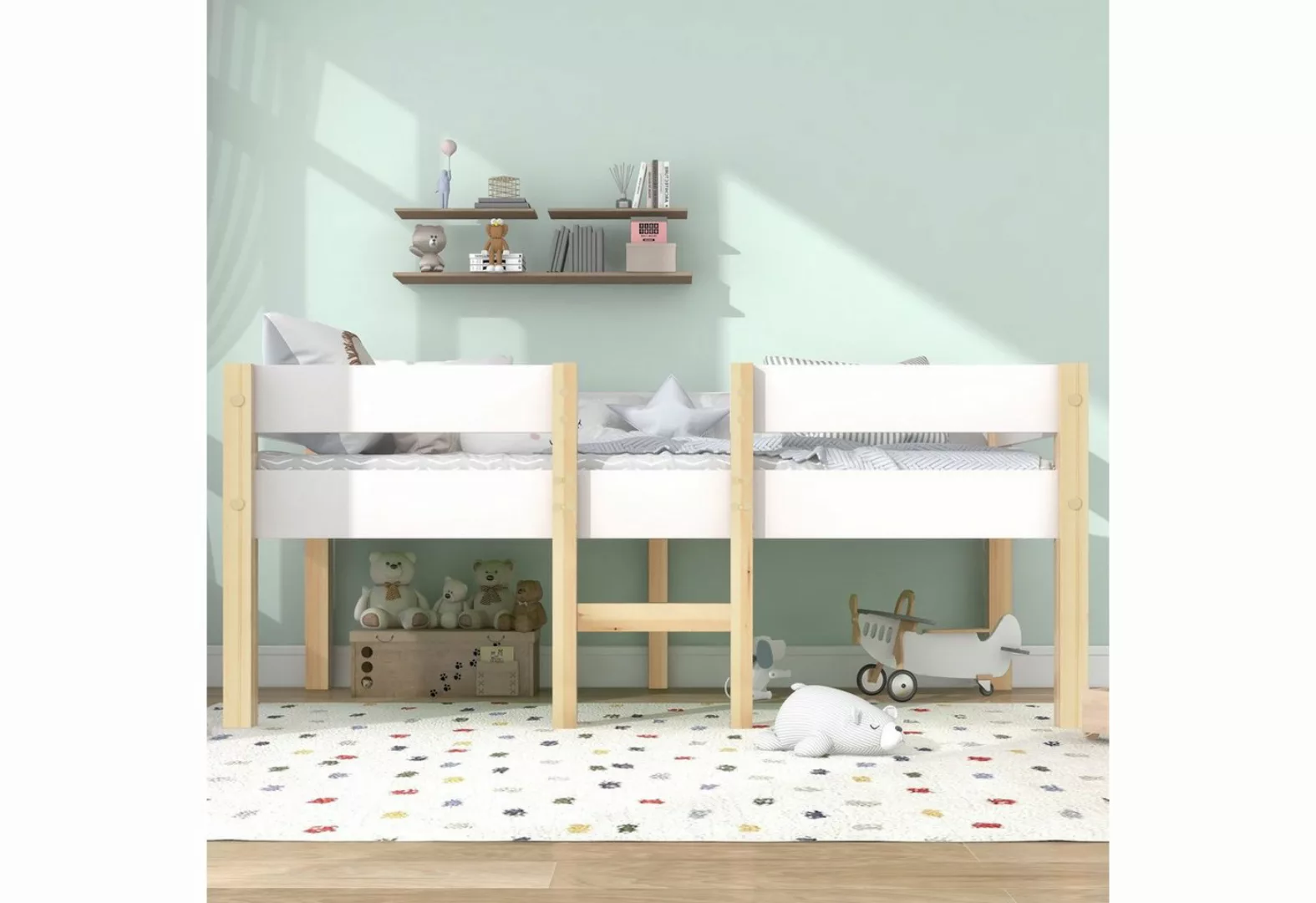 HAUSS SPLOE Kinderbett Bett Kinderbett Jugendbett Holzbett (ohne Matratze a günstig online kaufen