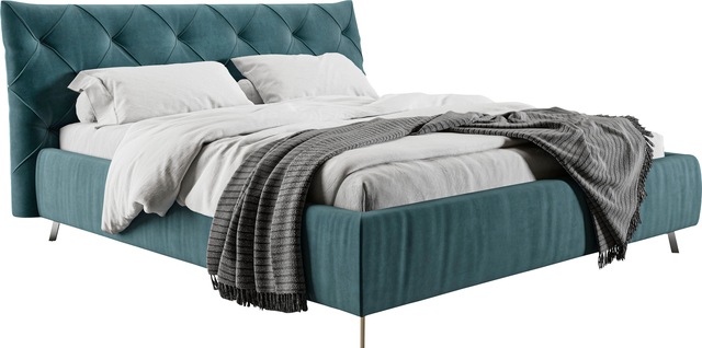 Places of Style Polsterbett "Elloree in 4 Breiten bis 200cm, auch in Leder" günstig online kaufen