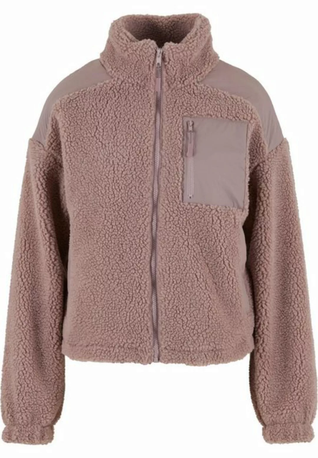 URBAN CLASSICS Winterjacke Urban Classics Damen Ladies Sherpa Mix Jacket (1 günstig online kaufen