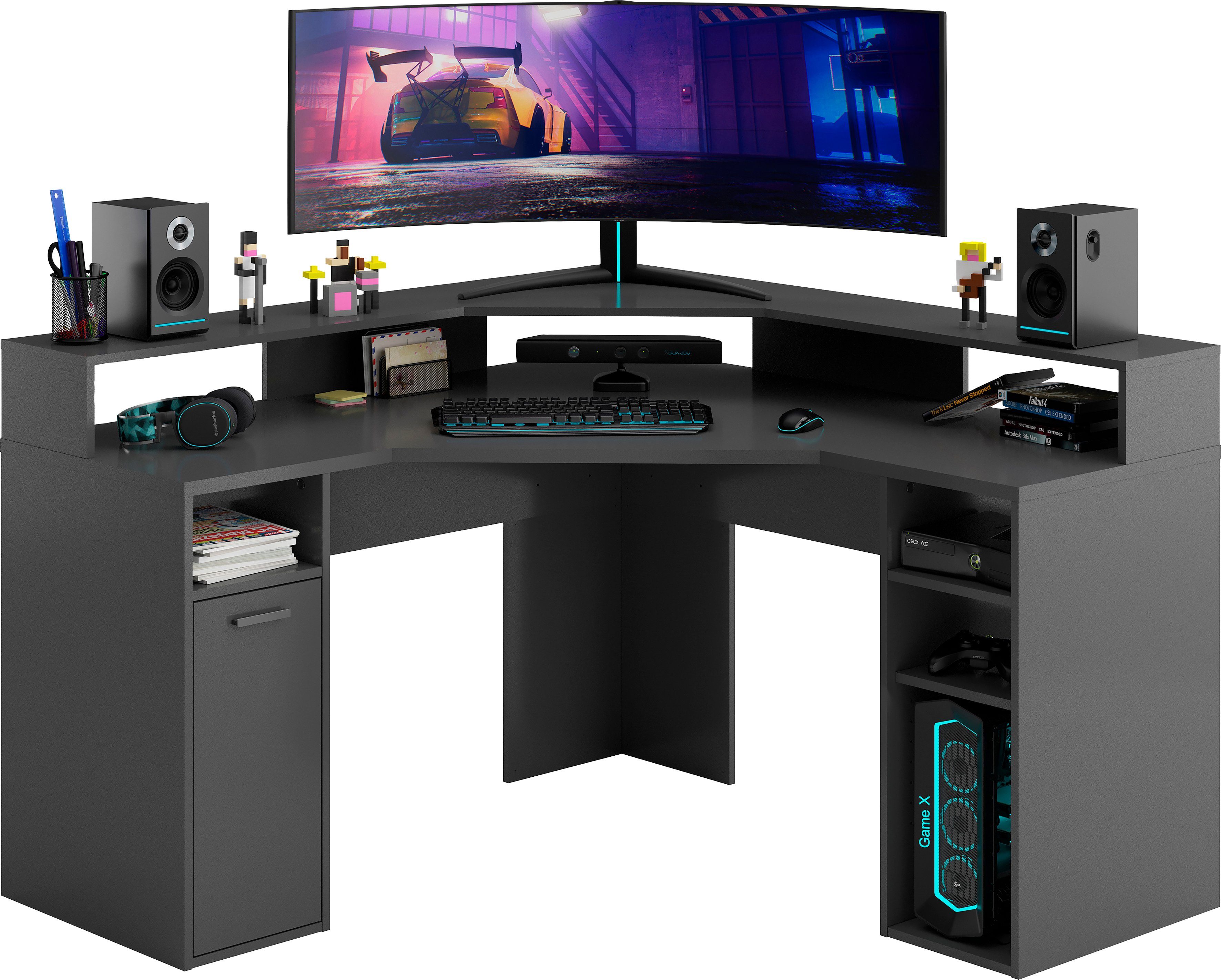 FMD Gamingtisch "Zocker 2" günstig online kaufen