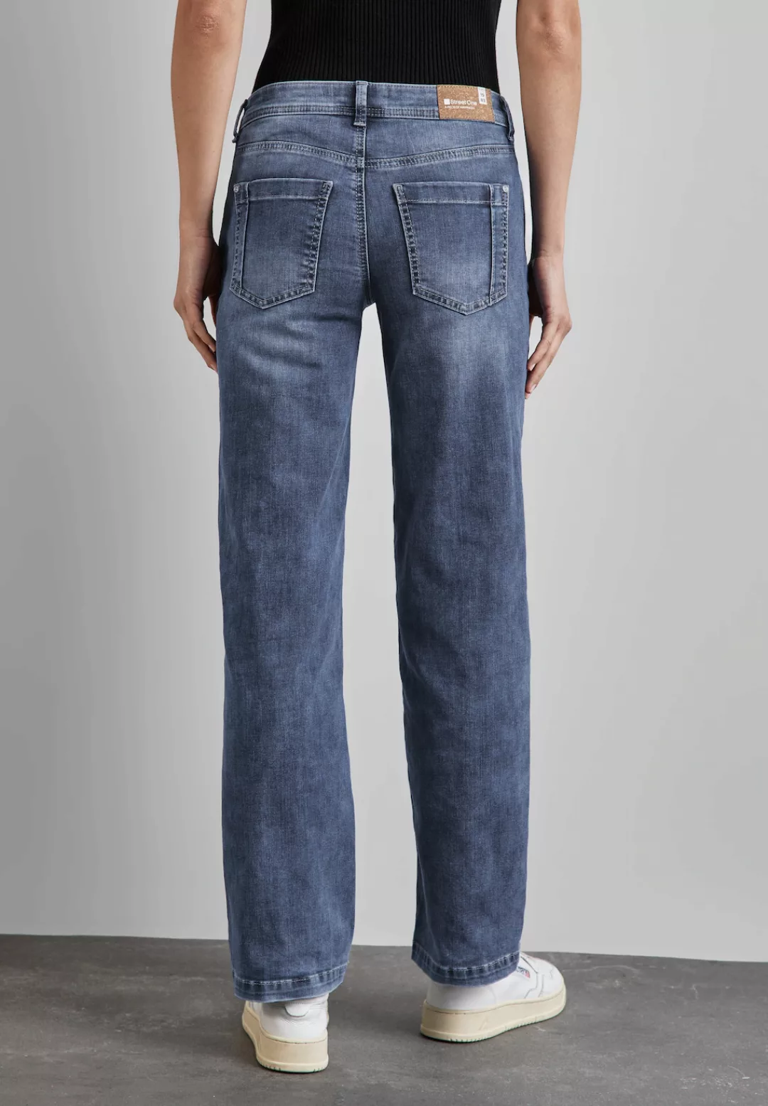 STREET ONE Weite Jeans, 5-Pocket-Style günstig online kaufen