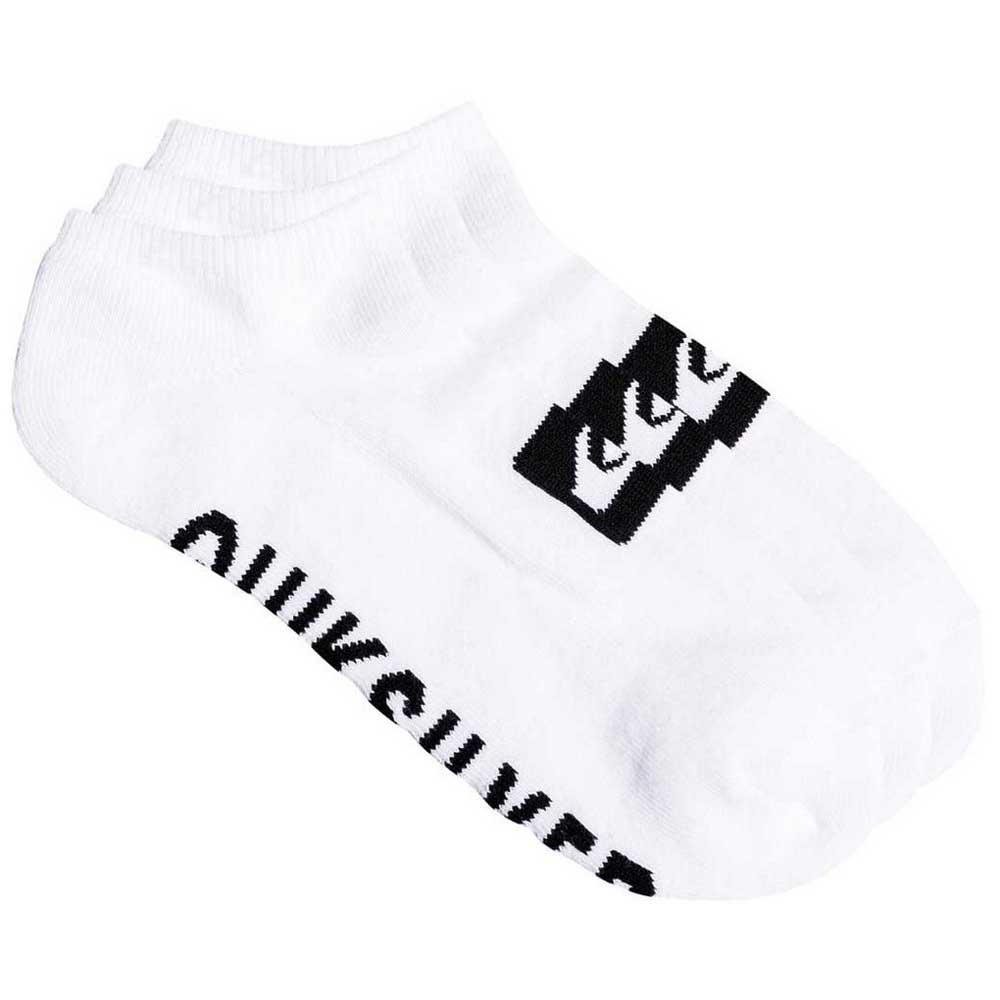 Quiksilver Ankle Socken 3 Paare One Size White günstig online kaufen