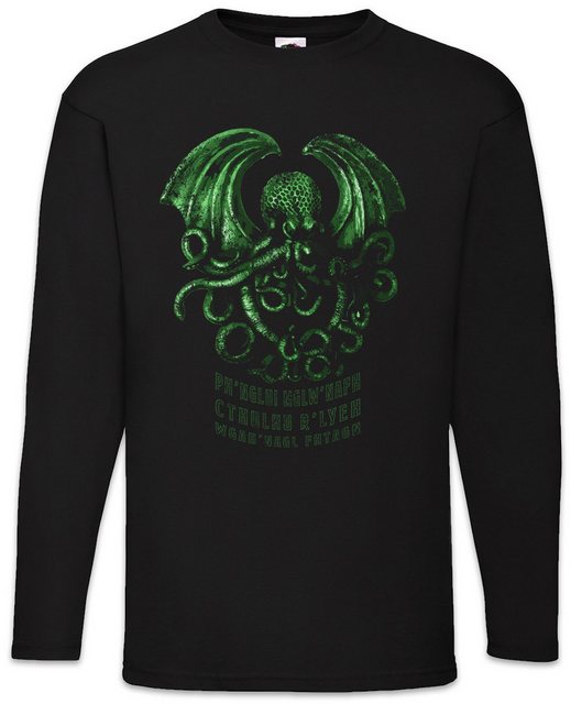 Urban Backwoods Langarmshirt Cthulhu R'Lyeh Langarm T-Shirt Horror Arkham H günstig online kaufen